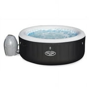 4 Person Inflatable Portable Hot Tub Jacuzzi with Pump & Cover