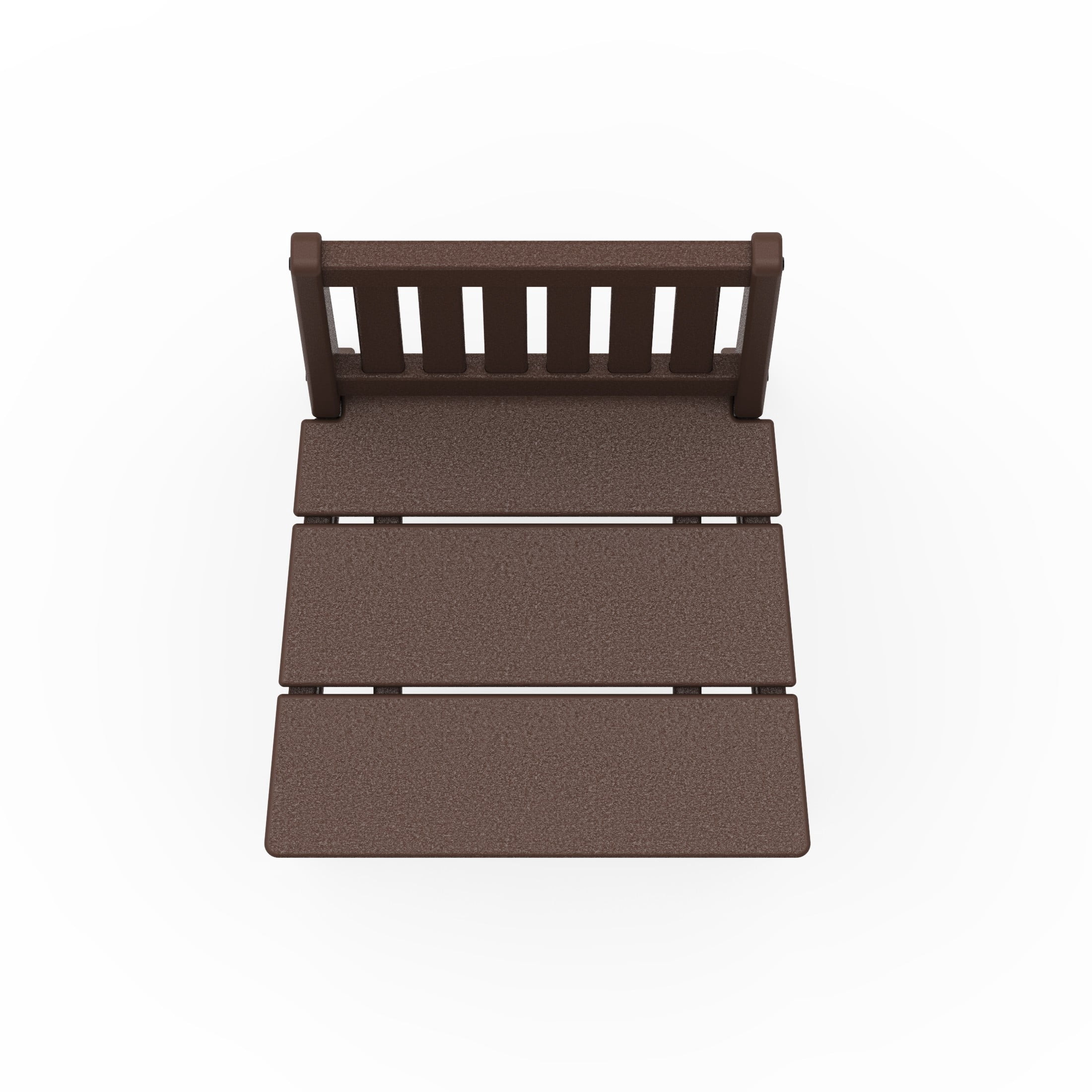 Better Homes & Gardens by POLYWOOD Southlake Outdoor Dining Side Chair (2 Chairs), All-Weather HDPE, Patio Seat, Mahogany