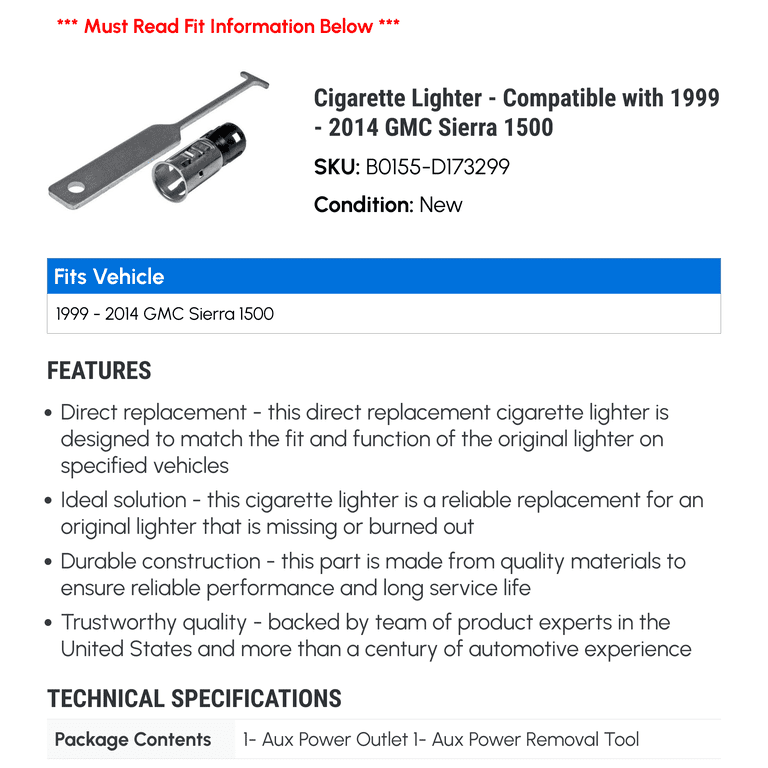 gmc sierra cigarette lighter RT-TCZ for Silverado USB Socket Cover Trim for Chevrolet Silverado 2014-2018 Black Carbon Fiber Grain Interior Accessories 5pcs : Automotive Online Chat. Cigarette Lighter - Compatible with