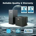 thumbnail image 2 of Costway 2 to 3 Ton 18.6-20 SEER2 Central Air Conditioner with Air Handler Unit 208/230V, 2 of 7