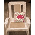 thumbnail image 2 of Caroline's Treasures BB1013-RS-YW-PW1414 Fish Tropical Fish Shabby Yellow Roses Pillow 14 x 14 Multicolor, 2 of 4