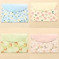 thumbnail image 4 of serony Floral Rabbit Patterns A4 PVC Waterproof File Envelope Storage Bags Organizer School Supplies, 4 of 9