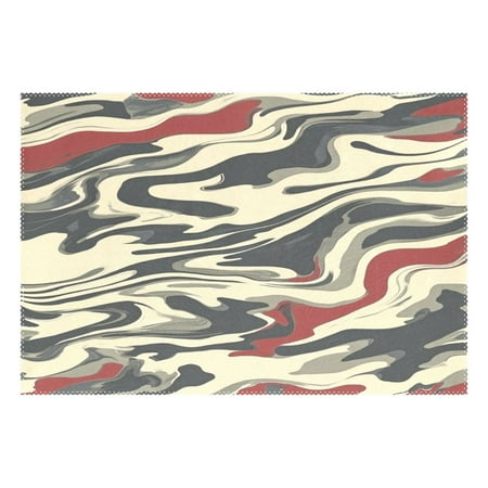 

Abstract Shapes 12x18in Heat-Resistant Non-Slip Place Mat Durable and Wrinkle-Resistant