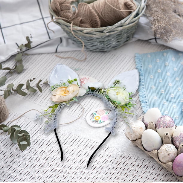 2 Diademas De Orejas De Conejo De Felpa – Accesorios Flexibles Para Pascua, Halloween Y Cosplay, Ajustables Para Adultos Y Niños