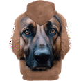 thumbnail image 2 of Lotusprinthandmade German Shepherd Hoodie 3D (Lightweight) S-5XL Multicolor, 2 of 5