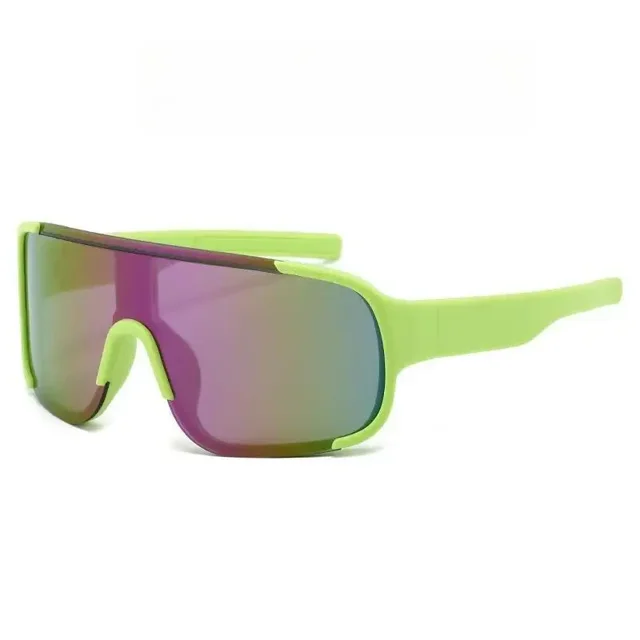 Typpkmm Children'S Sunglasses Boy UV Protection Colorful Lens Sports Eyewear for Kids Fashion Trend Outdoor Cycling Sun Glasses Girls