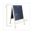 thumbnail image 5 of Marquee Easel (Natural Hardwood) Two Black Chalkboards, 5 of 5