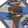thumbnail image 3 of Gibobby Conjunto de bikini para mujer Trajes de baño de 2 piezas de malla sexy de cintura alta para adelgazar entrecruzados para mujer(Café,CH), 3 of 5