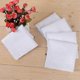thumbnail image 4 of White Cotton Handkerchiefs for Men - 12 Pack of Large Pocket Squares, 4 of 5