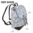 thumbnail image 2 of Easygdp Lily Flower Mochila de Cuero para Mujeres, Bolso de Hombro, Bolsos de Mano de Moda para Trabajo y Viajes, 2 of 4