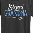 thumbnail image 3 of Instant Message - Blessed Grandma - Women's Short Sleeve Graphic T-Shirt, 3 of 6