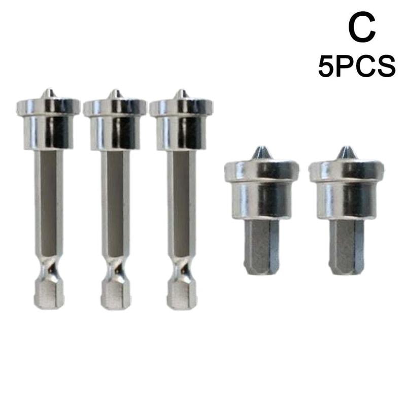 5PCS Positioning Screwdriver Bits 25mm/50mm F1J4