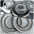 thumbnail image 6 of IBASETOY  Reusable Stainless Steel Grommets for Curtains Simple Design 4Pcs, 6 of 8