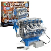 Discovery™ #Mindblown Model Engine Kit, with Moving Motor Parts And LED Lights