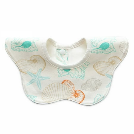 

Toddler 360 Degree Rotation Soft Cotton Drool Bibs Scarf Baby Infant Feeding Bib