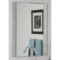 thumbnail image 2 of Decor Wonderland SSM5039 Frameless Molten Wall Mirror, 2 of 3