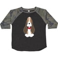 thumbnail image 3 of Inktastic Basset Hound with Floppy Ears Boys or Girls Toddler T-Shirt, 3 of 5
