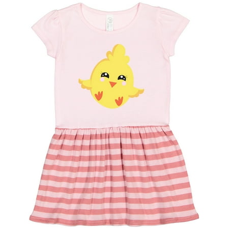 

Inktastic Cute Chicken Baby Chicken Little Chicken Chick Gift Toddler Girl Dress