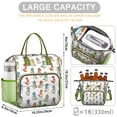 thumbnail image 5 of Dinosaurs with Hatching Eggs Pattern Womens Lunch Box for Work,Insulated Large Lunch Bag for Tween and Teen,Loncheras Para Mujer,Leakproof Adult Lunch Bag for Work,Beach,Travel,Picnic,Camping, 5 of 7