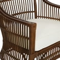 thumbnail image 5 of OSP Home Furnishings Maui Chair with Cream Cushion and Brown Washed Rattan Frame, 5 of 7