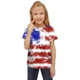 thumbnail image 2 of Kid Toddler Shirts 4Th Of July 3D Graphic Printed Tees Boys Girls Novelty Fashion Short Sleeve T Shirts Unisex Casual Tops,Size 9 Years-10 Years, 2 of 4