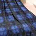 thumbnail image 3 of ywomgcj Geometric Blue-black Bed blankets, 3 of 5