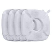 Gazdag,4-Pack Cat Water Fountain Filter Replacement Filters, Compatible with 95oz/67oz Pet Fountain Cat Water Fountain Dog Water Dispenser;