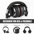 thumbnail image 6 of OneOdio Pro 50 Studio Headphones, Black + T8 USB Wired Headphones, 6 of 12