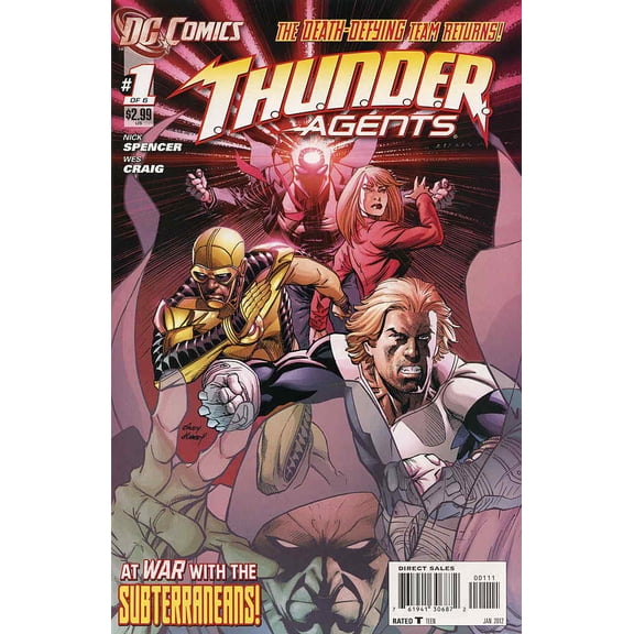 T.H.U.N.D.E.R. Agents (4th Series) #1 VF ; DC Comic Book
