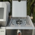 thumbnail image 6 of Monument Grills Mesa 3-Burner Propane Gas Grill, Stainless Steel, Clear View Lid, LED Controls, 6 of 11