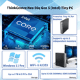 thumbnail image 2 of Lenovo ThinKCentre Neo Business Mini Desktop, Intel Core i3-1315U, 16GB DDR5, 256GB SSD, Windows 11 Pro, 2 of 7