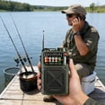 thumbnail image 4 of BotaniNest Emergency Hand C Crank Radio For Power Self Powered Portable Radio With Manual Dynamo Battery Emergency Communication And Weather Alert Device, 4 of 7