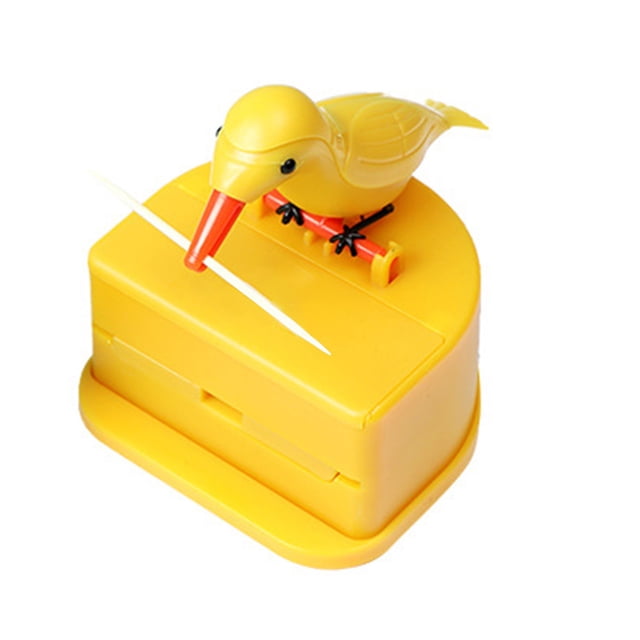 TIMIFIS Sports Sheath Small Bird Toothpick Box Creative Press to Automatically Eject The Toothpick Box Tools&Home Improvement