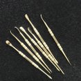 thumbnail image 4 of Injueey Cucharas de crema de humo, herramienta de excavación de tuberías, cucharas de acero inoxidable de doble extremo, suministros para Type4 NO4, 4 of 6