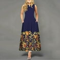 thumbnail image 1 of Robes d'Été pour les Femmes 2023 Causal Ourlet A-Ligne Fluide Mini Robe Blouse, 1 of 5