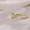 thumbnail image 3 of solitaire jewels 1.7CT Oval Moissanit Solitaire Engagement Ring For Women, 14K Yellow Gold, 3 of 7
