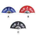 thumbnail image 3 of Ventilador plegable de Acero inoxidable Greeniant Kung Fu Tai Chi Rojo Tamaño compacto, 3 of 6
