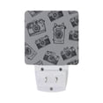 thumbnail image 2 of Hand Drawn Camera Night Light 2 Pack LED Nightlight Plug into Wall Dusk to Dawn Sensor Soft White, 2 of 7