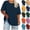 Green, variant on Sexlip Women's Plus Size T Shirts Oversized Tees Summer Half Sleeve Crew Neck Tunic Tops Orange XXXL