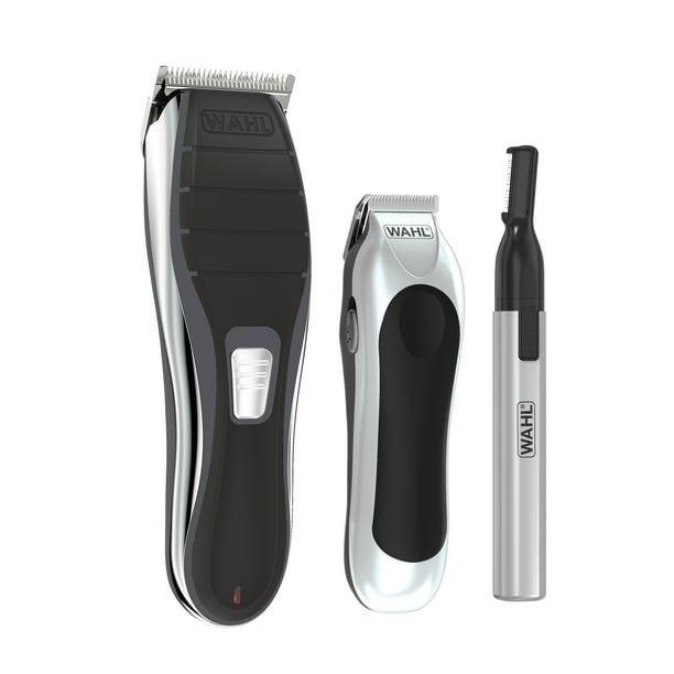 Wahl Lithium Ion Cordless Pro Hair Clipper Kit with 12 Guide Combs