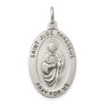 thumbnail image 4 of 925 Sterling Silver Saint Jude Thaddeus Medal, 4 of 6