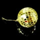 thumbnail image 4 of 12 piezas de decoración de bola de discoteca con espejo, efectos de iluminación para fiestas o DJ, decoración, accesorios de escenario (2 pulgadas, dorado), 4 of 5