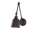thumbnail image 2 of Trade Winds Brunswick Swing Arm Wall Lamp (2-Pack) in Oil Rubbed Bronze, 2 of 5