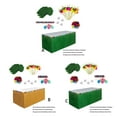 thumbnail image 4 of Cateissary Decoración de fiesta Luau hawaiana, de con borlas de paja, flores artificiales, pajitas de frutas, tema de de piñas Kits de decoración para fiestas tipo 4 Cateissary HA084279-04, 4 of 6