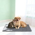 thumbnail image 5 of Tgbvmt Pet Self Heating Winter Warm Mat 19.69In Thickened Double Sided Heat Locking Waterproof Anti Slip Foldable for Small Medium Large Cats Dogs Sofa Crate Car Indoor Outdoor Decor, 5 of 7