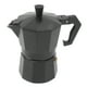 thumbnail image 2 of Stovetop Moka Pot Cafetera italiana hecha a mano Aleación de aluminio Accesorios de cocina DIY Negro 150 ml, 2 of 10