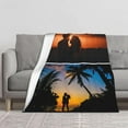 thumbnail image 4 of Custom Blanket with Picture, Customized Name Blankets with Text Photo Collages for Birthday Christmas Anniversary, Personalized Gifts Throw Blanket for Baby/Dad/Mom/Boyfriend, 60"x50", 4 of 6