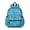 Excavator and Helicopter Blue Pattern, variant on Excavator and Helicopter Blue Pattern Cute School Backpack with Padded Back and Adjustable Shoulder Straps 13.4"x11"x4.7"