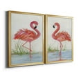 thumbnail image 2 of 2 Piece Set Flamingo I Premium Framed Canvas - Ready to Hang - 22.5 x 30.5 Each - Silver Frame, 2 of 8