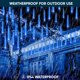 thumbnail image 3 of Cadena de luces JOYIN Meteor Shower, color azul, 8 tubos, 30 cm, 3 of 7